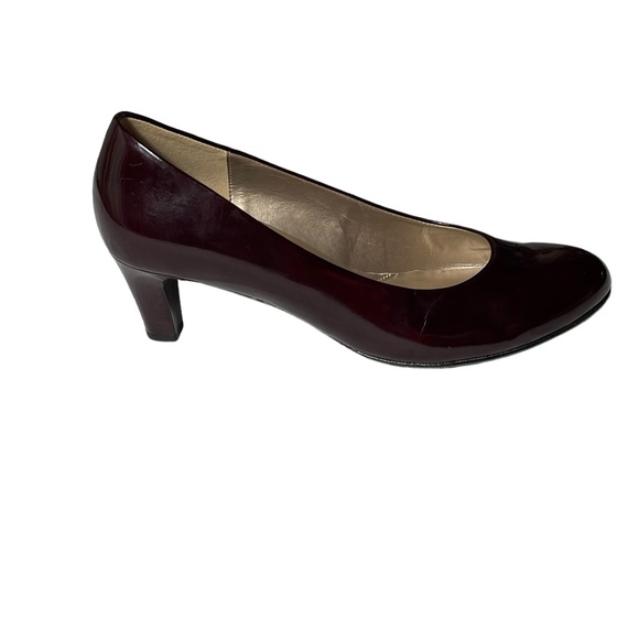 Gabor Patent Leather Pumps Heels Work Office Uk Sz 5 US size 7.5 - Picture 7 of 14